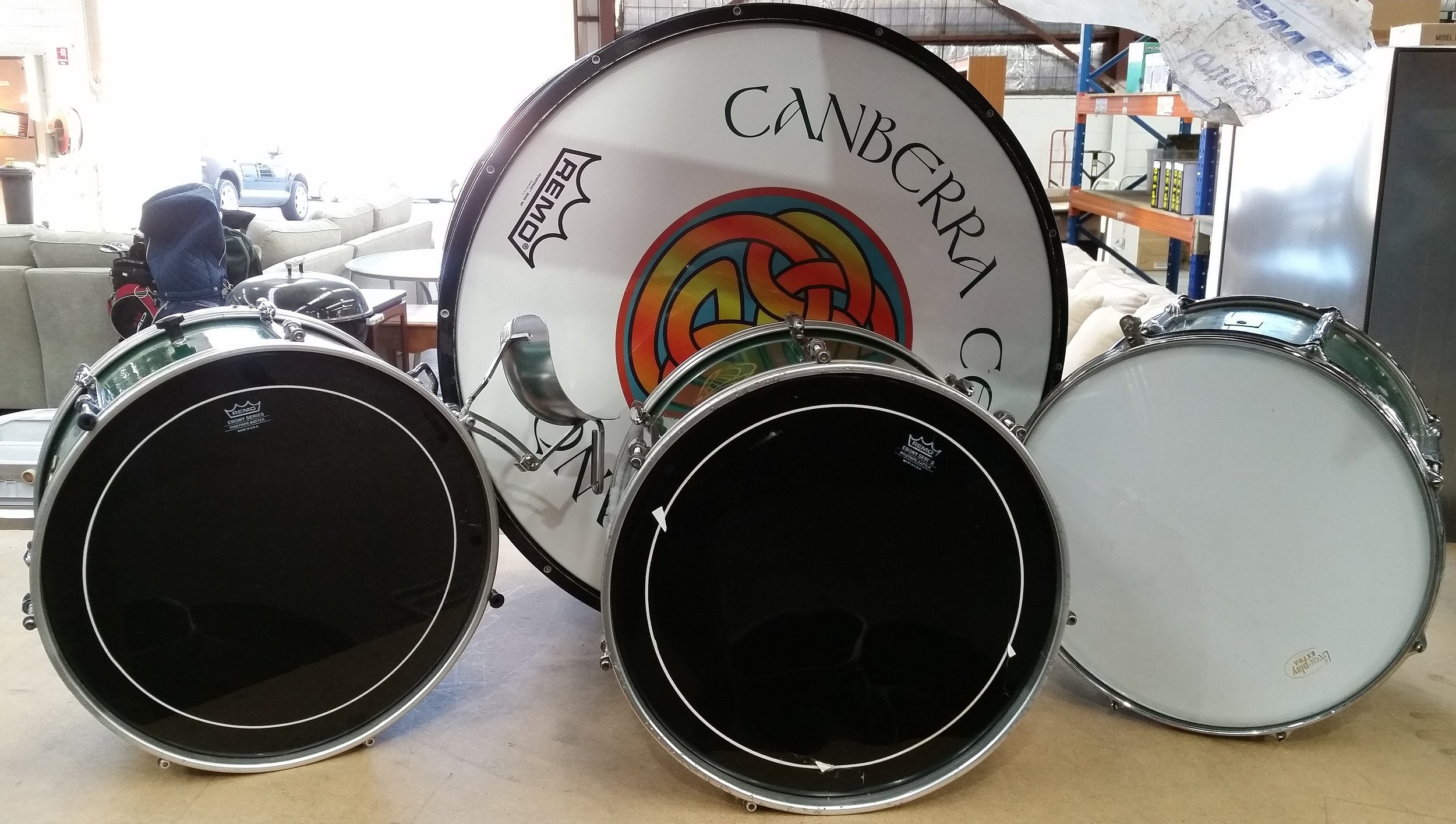 Set of 4 Marching Band Drums - Lot 1005013 | ALLBIDS