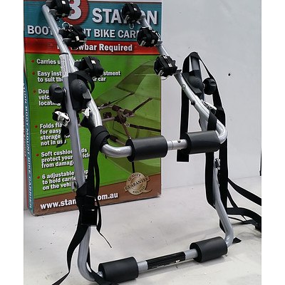 Stanfred 3 Station Boot Mount Bike Carrier - RRP $119.99