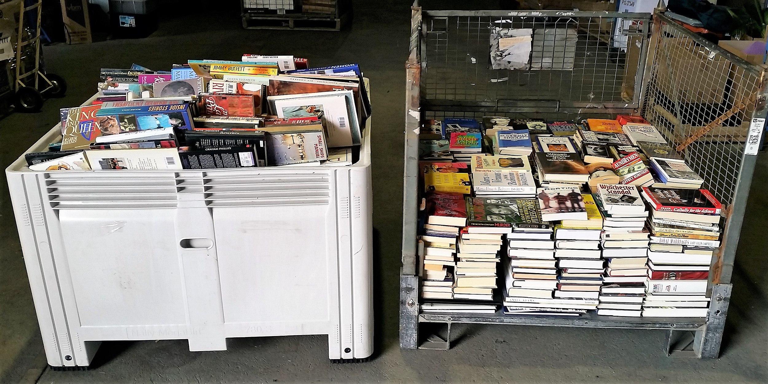 2 Pallet Lot of Assorted Books Lot 1005783 ALLBIDS