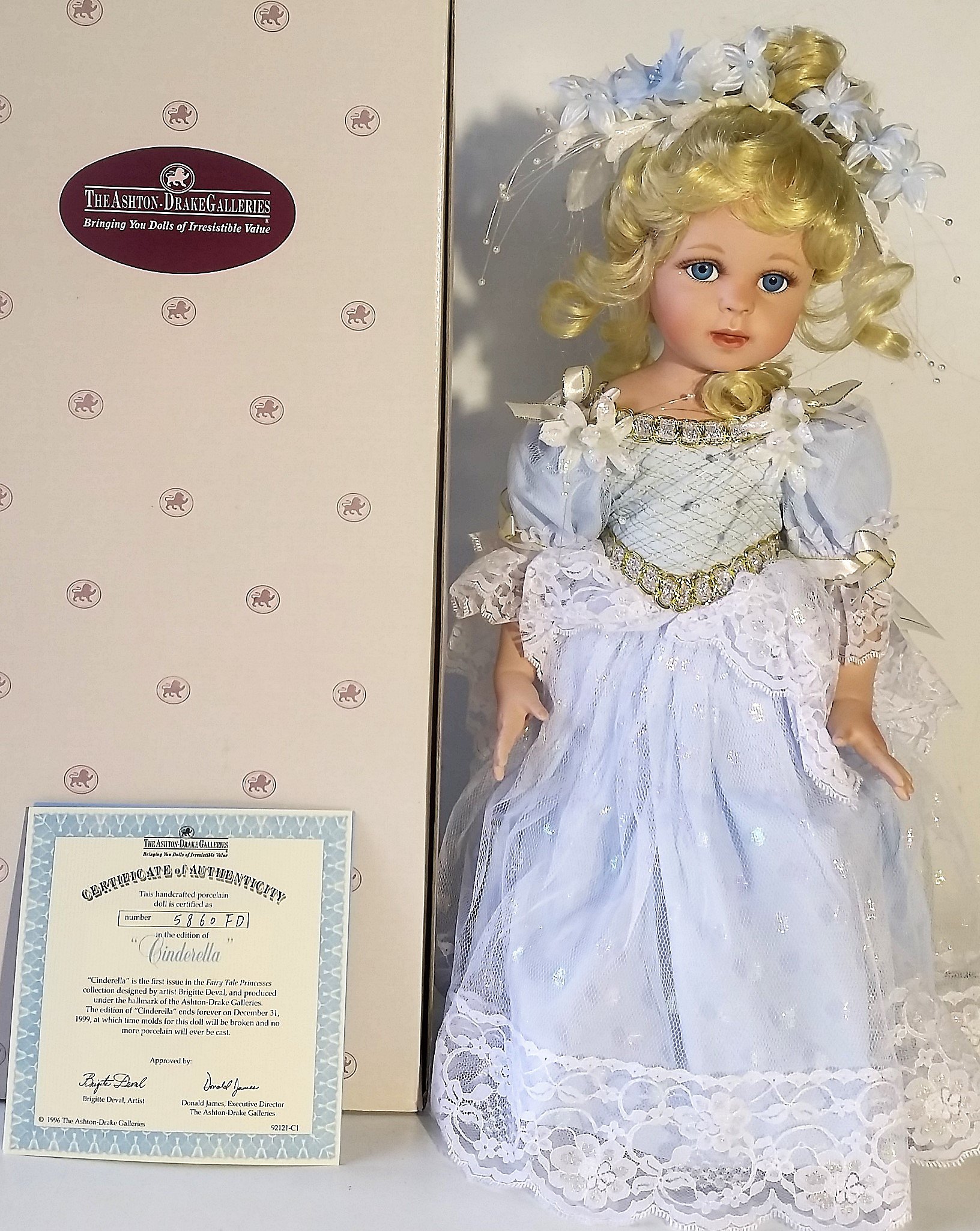 porcelain doll cinderella