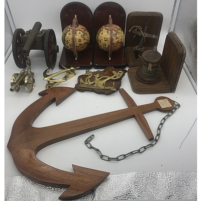 Group of nautical items