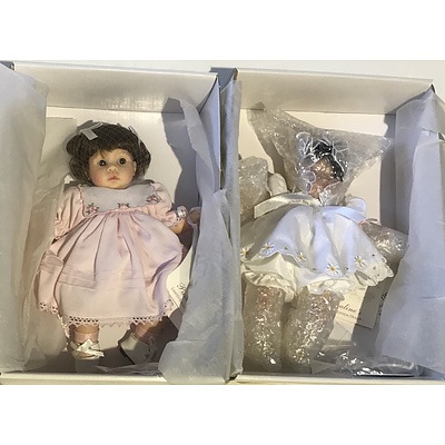 lot of 5 Pauline's Limited Edition Dolls
