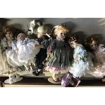 Bulk lot of Dolls - Assorted sizes and styles
