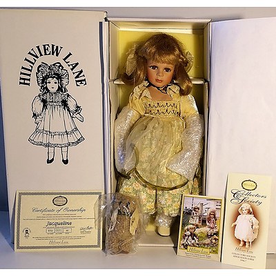 hillview lane limited edition dolls