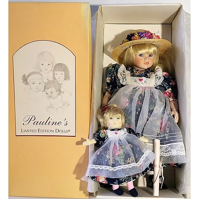 Pauline's Limited Edition Porcelain Dolls - Erika Anne - 326 of 950 - RRP=$250.00