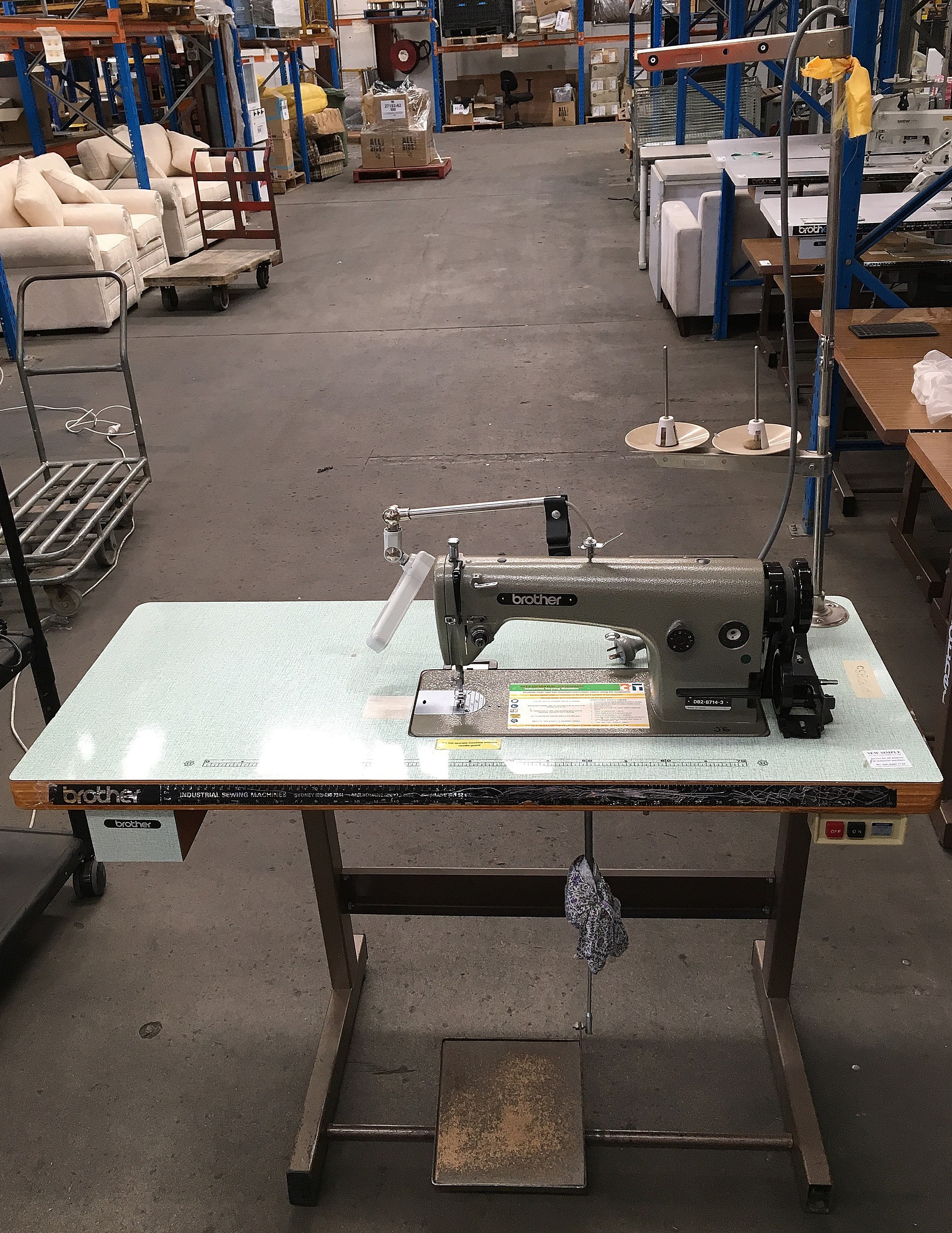 Brother DB2B7143 Industrial Sewing Lot 1004940 ALLBIDS