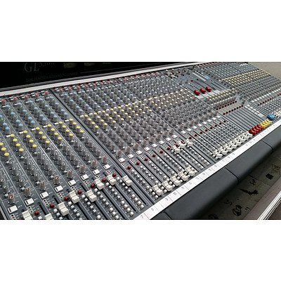 Allen & Heath GL3300 40 Channel Dual Function Audio Mixing Console with Rack Units and Road Cases