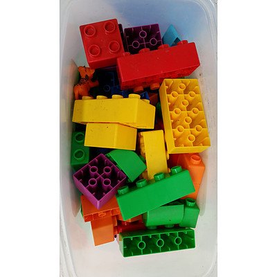 Lot of Two Lego and Mega Bloks