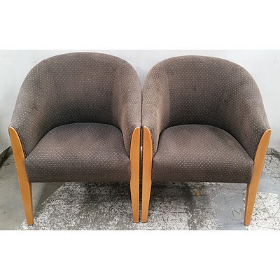 Set of Two Upholstered Chairs