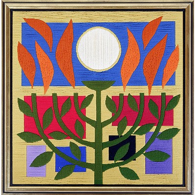 After John Coburn (1925-2006) Tree of Life, Tapestry