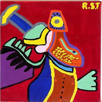 Ray Tarrant (The Colour Gang Group - Bairnsdale VIC) Angel Maria, Acrylic on Canvas