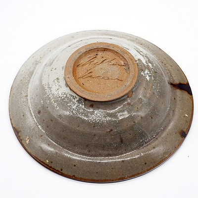 Milton Moon (b. 1926) Glazed Stoneware Dish
