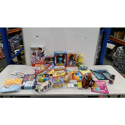 Bulk Lot of Brand New Kid's Toys and Games - RRP $300