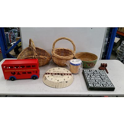 Small Lot of Assorted Household Goods