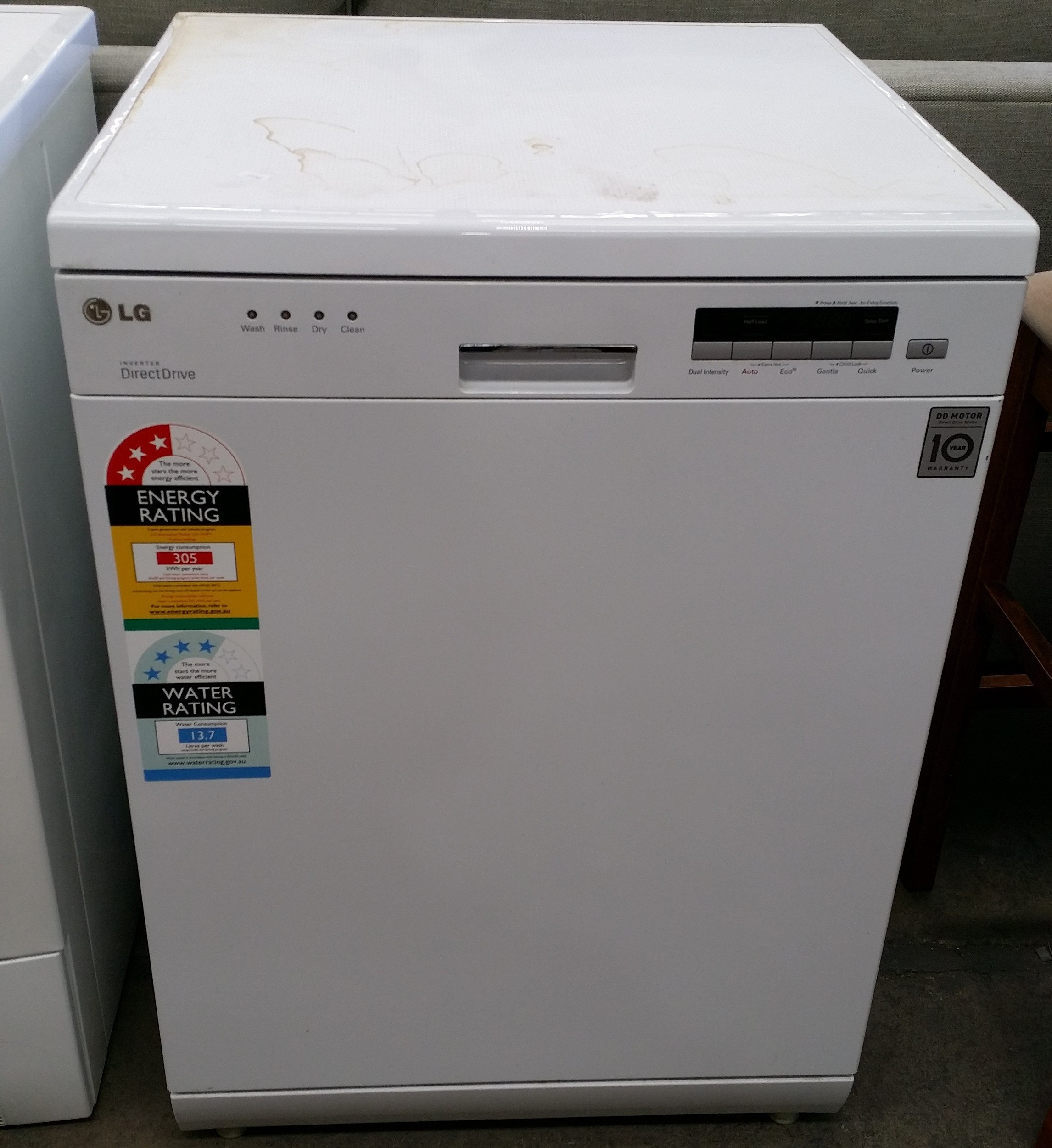 LG Inverter Direct Driver Dishwasher Lot 1006102 ALLBIDS