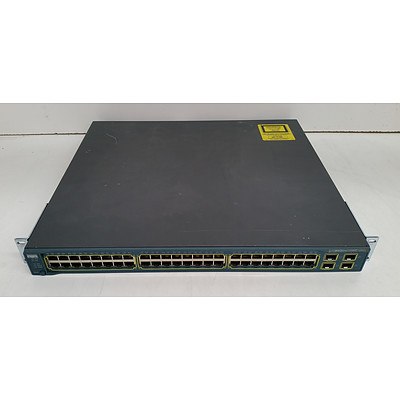Cisco Catalyst 3560G Series 48-Port Gigabit Managed Switch