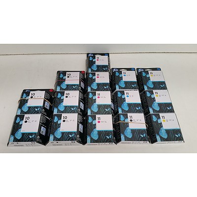 HP Inkjet Toner Cartridges - Lot of 15