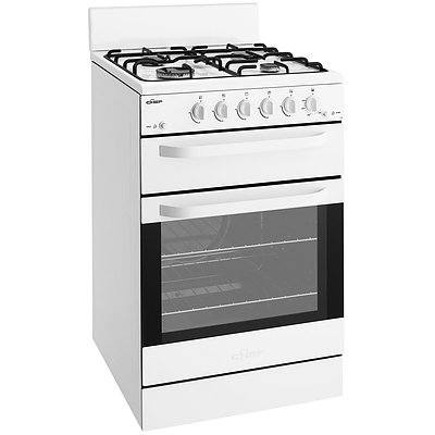 CHEF 54cm Freestanding Natural Gas Cooker with Separate Grill = RRP=$665.00