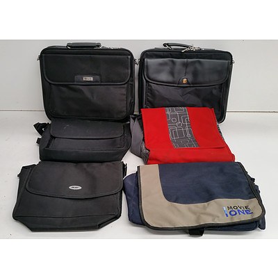 Bulk Lot of Assorted Laptop Carry Bags - Lot of Ten