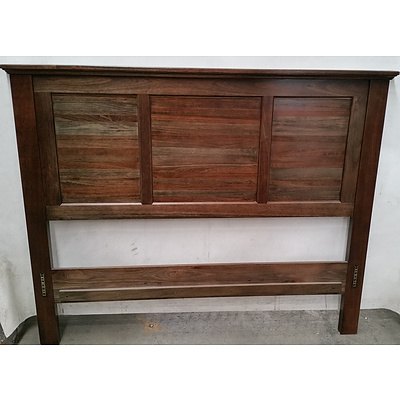Timber Double Bed Head
