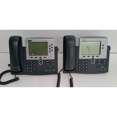 Cisco IP Phone 7940/7941/7960/7961 Office Phones - Lot of 55