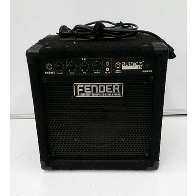 Fender Bass Amplifier Rumble 15 - RRP $100