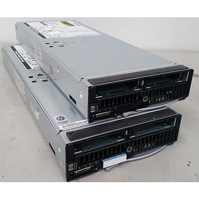 Hp Proliant BL460c G7 Dual Quad-Core Xeon E5640 2.67GHz Blade Servers - Lot of 2