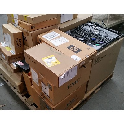 Bulk Lot of IT Equipment & Accessories - Cables, Transceivers, RAM & Software