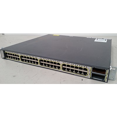 Cisco WS-C3750E-48TD-E V05 Gigabit Switch