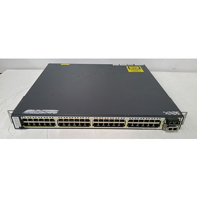 Cisco Catalyst 3750-E Series 48-Port Gigabit Managed Switch