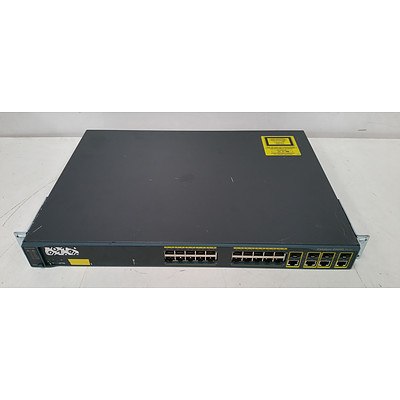 Cisco Catalyst 2960G Series 24-Port Gigabit Managed Switch