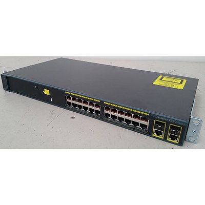 Cisco Catalyst WS-C2960-24TC-L V05 Gigabit Switch