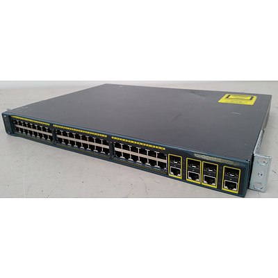 Cisco Catalyst WS-C2960G-48TC-L V03 Gigabit Switch