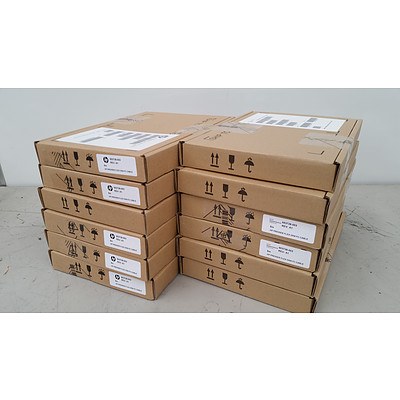 HPE HP Premier Flex LC/LC OM4 2F 5M Cables - Lot of 12 - Brand New - RRP Over $800