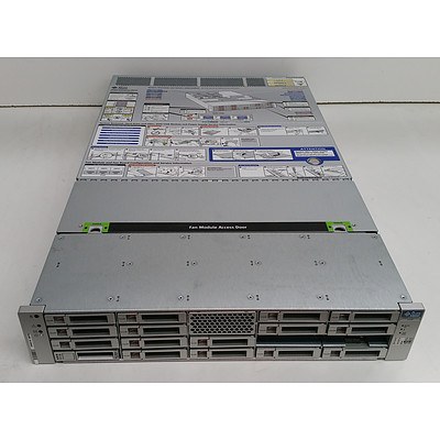 SunFire SPARC Enterprise T5220 16 Bay Hard Drive Array