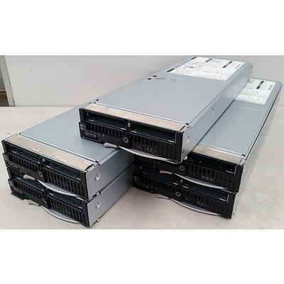 Hp Proliant BL460c G6 Quad Xeon L5520 2.27GHz Blade Servers - Lot of 5