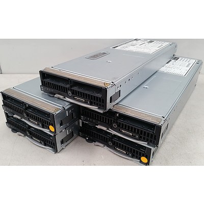 Hp Proliant BL460c Quad-Core Xeon L5335 2.0GHz Blade Servers - Lot of 5
