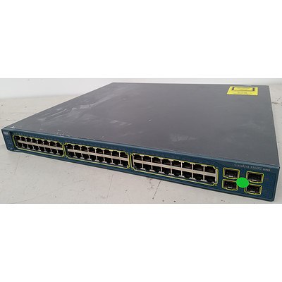 Cisco WS-C3560G-48TS-E V03 Gigabit Switch