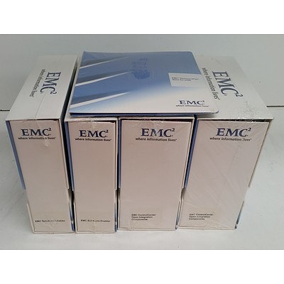 EMC Server & Utility Software - Lot of Five