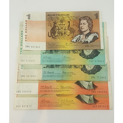 Collection of Australian Paper Notes