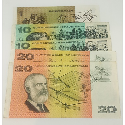 Collection of Australian Paper Notes