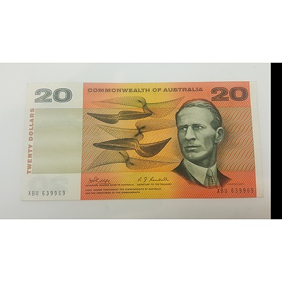 1968 Commonwealth of Australia $20 Note