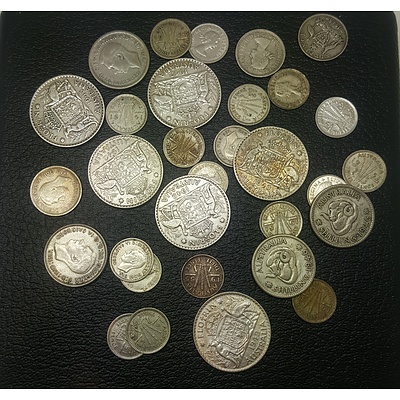 Assorted Australian Pre-Decimal Coins