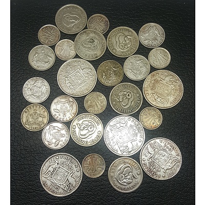 Assorted Australian Pre-Decimal Coins
