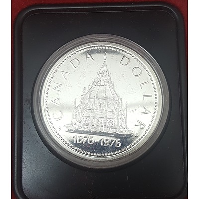 1976 Canadian Silver Commemorative dollar