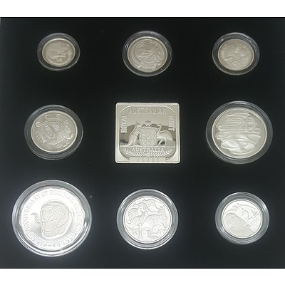 1991 Masterpieces in Silver Silver Jubilee Set