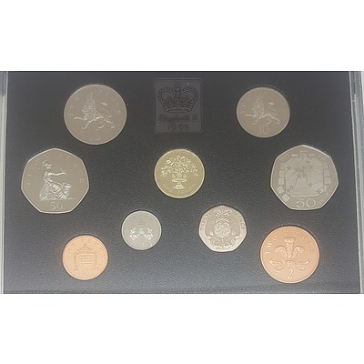 1992 Great Britain Royal Mint Proof Coin Set