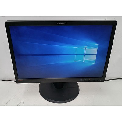 Lenovo ThinkVision LT2252p 22-Inch Widescreen LED-Backlit LCD Monitor - Lot of Three