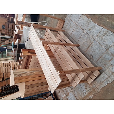 Assorted Lot of Custom Timber Items