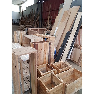 Assorted Lot of Custom Timber Items